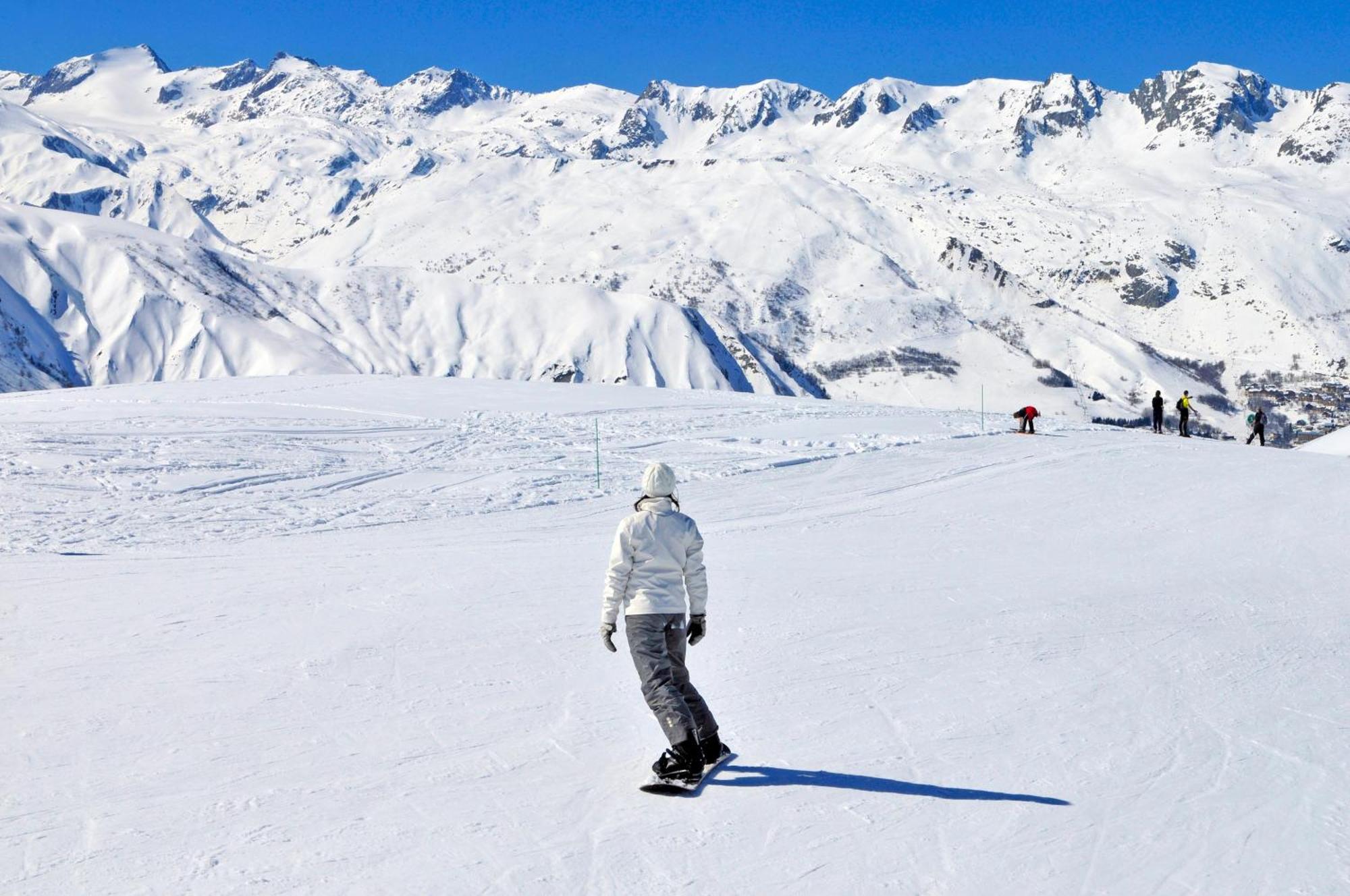 Residence Goelia Les Chalets Des Ecourts Saint-Jean-d'Arves Luaran gambar