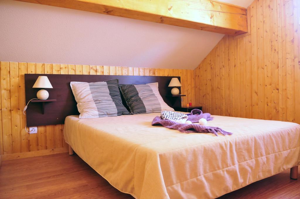 Residence Goelia Les Chalets Des Ecourts Saint-Jean-d'Arves Luaran gambar